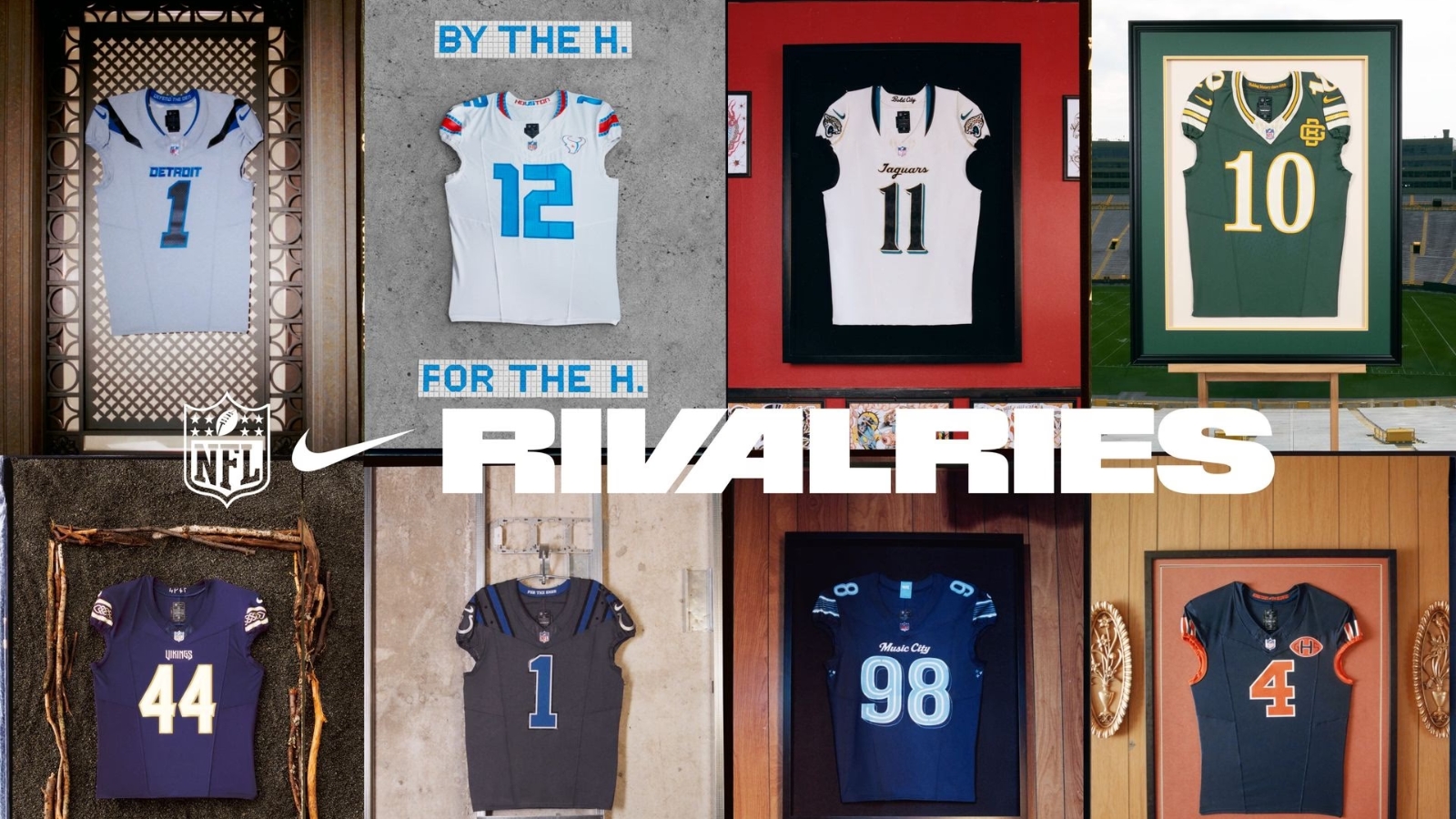Nike x NFL Rivalries: dónde comprar los nuevos jerseys y cuándo salen a la venta
