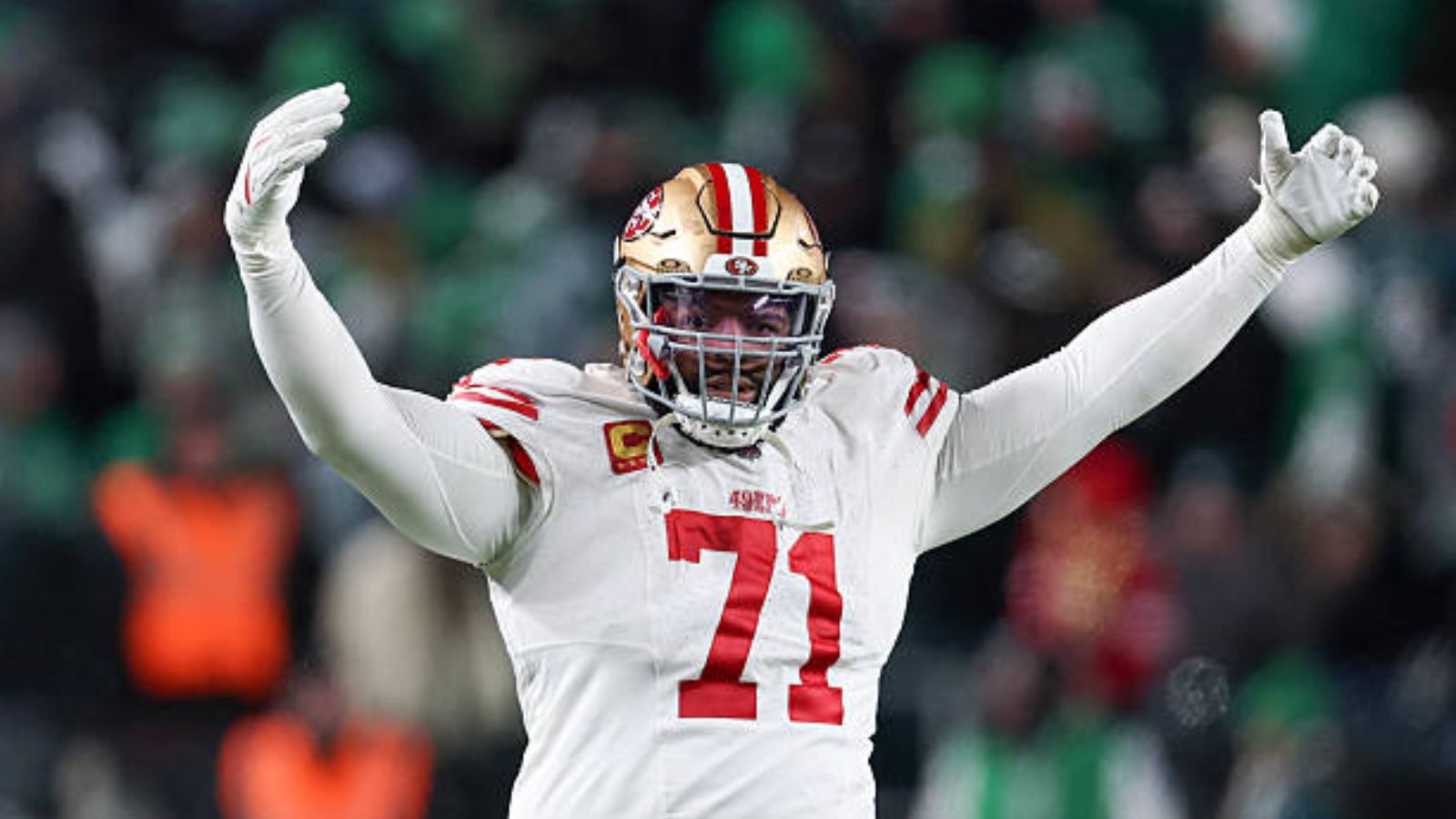 OT Trent Williams, San Francisco 49ers. Foto: Getty Images.