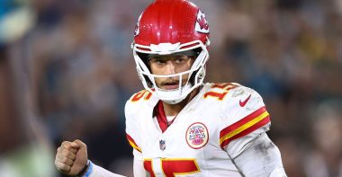 QB Patrick Mahomes, Kansas City Chiefs. Foto: Megan Briggs/Getty Images