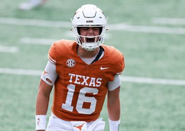 QB Arch Manning, Universidad de Texas. Foto: Getty Images.