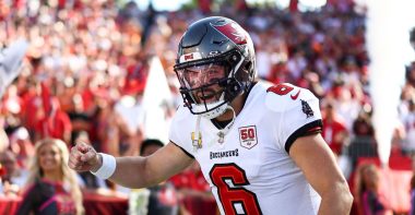 QB Baker Mayfield, Tampa Bay Buccaneers. Foto: Getty Images