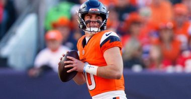 QB Bo Nix, Denver Broncos. Foto: Getty Images