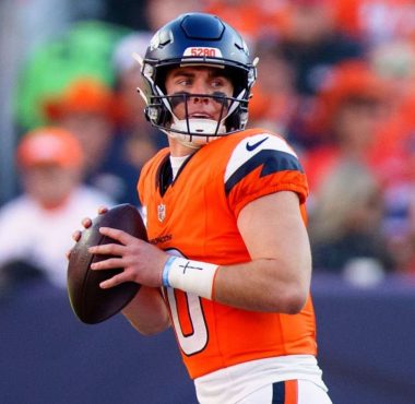 QB Bo Nix, Denver Broncos. Foto: Getty Images