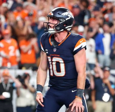 QB Bo Nix, Denver Broncos. Foto: Getty Images.