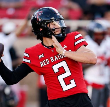 QB Brendan Sorsby, Texas Tech Raiders . Foto: Getty Images.