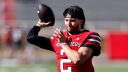 QB Brendan Sorsby con los Texas Tech Red Raiders. Foto: Getty Images.