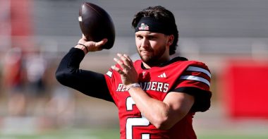 QB Brendan Sorsby con los Texas Tech Red Raiders. Foto: Getty Images.