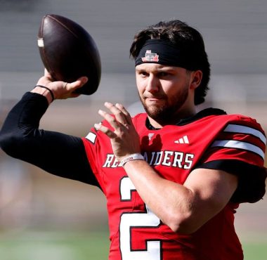 QB Brendan Sorsby con los Texas Tech Red Raiders. Foto: Getty Images.