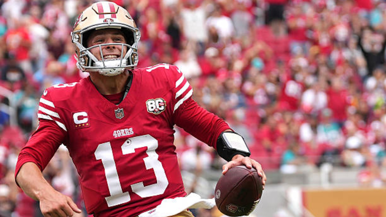 QB Brock Purdy, San Francisco 49ers. Foto: Getty Images.