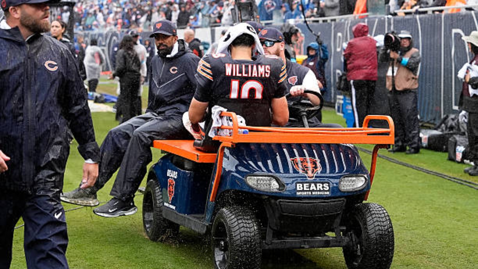 ¿Qué le pasó a Caleb Williams? Revelan diagnóstico inicial tras su lesión en el Bears vs Vikings
