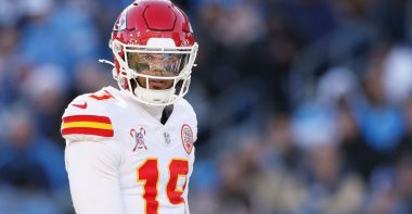QB Chris Oladokun, Kansas City Chiefs. Foto: Getty Images