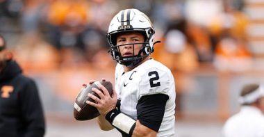QB Diego Pavia, Universidad de Vanderbilt. Foto: Getty Images.