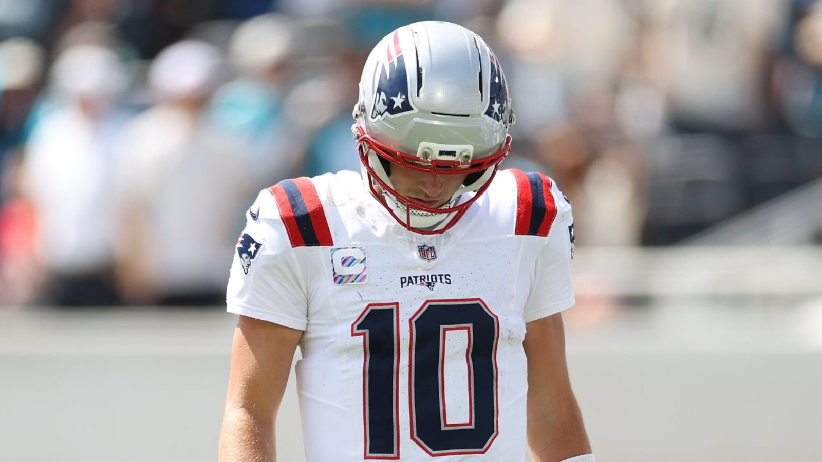 QB Drake Maye, New England Patriots. Foto: Getty Images.