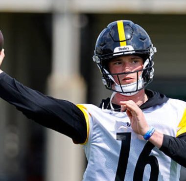 QB Drew Allar, Pittsburgh Steelers. Foto: Getty Images.
