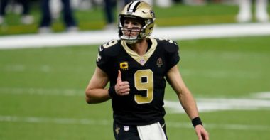 QB Drew Brees, New Orleans Saints. Foto: Getty Images.