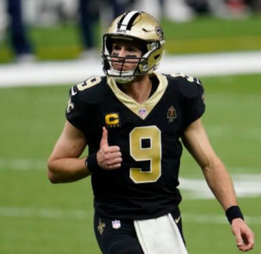 QB Drew Brees, New Orleans Saints. Foto: Getty Images.