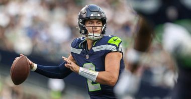 QB Drew Lock, Seattle Seahawks. Foto: Getty Images.