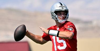 QB Fernando Mendoza, Las Vegas Raiders. Foto: Getty Images.