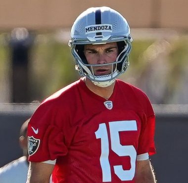 QB Fernando Mendoza, Las Vegas Raiders. Foto: Getty Images.