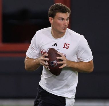 QB Fernando Mendoza, Universidad de Indiana. Foto: Getty Images.