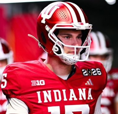 QB Fernando Mendoza, Universidad de Indiana. Foto: Getty Images.