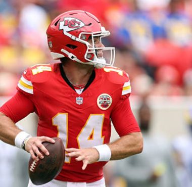 QB Garrett Nussmeier, Kansas City Chiefs. Foto: Getty Images.