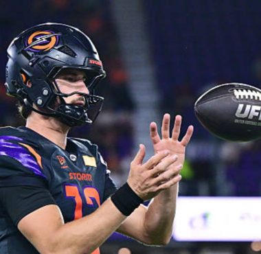 QB Jack Plummer con los Orlando Storm en mayo de 2026. Foto: Getty Images.