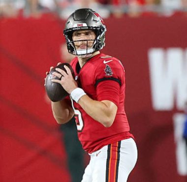 QB Jake Browning, Tampa Bay Buccaneers. Foto: Getty Images.