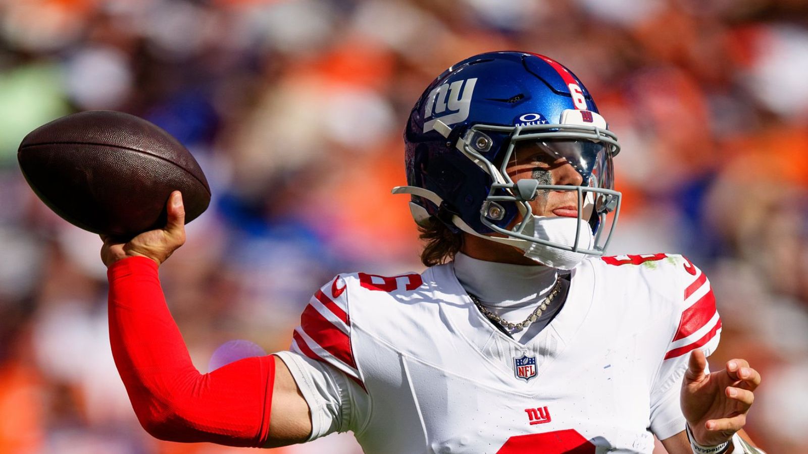 QB Jaxson Dart, New York Giants. Foto: Getty Images