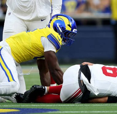 QB Jaxson Dart, New York Giants. Foto: Getty Images.