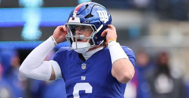 QB Jaxson Dart, New York Giants. Foto Getty Images.