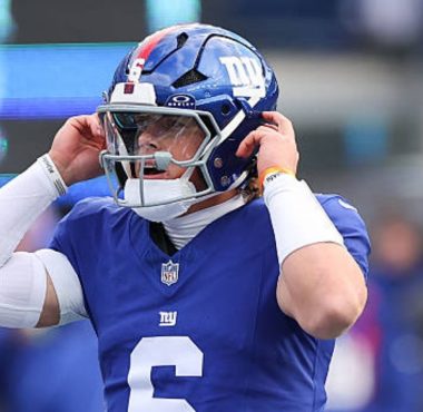 QB Jaxson Dart, New York Giants. Foto Getty Images.