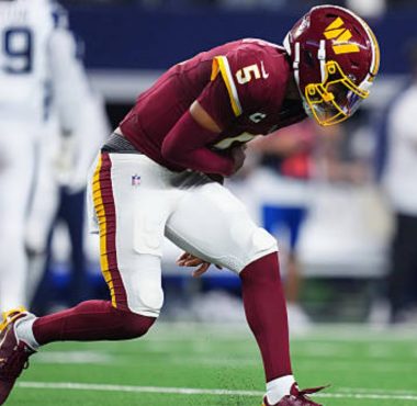 QB Jayden Daniels, Washington Commanders. Foto: Getty Images.