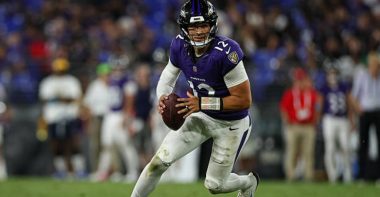 QB Joe Fagnano, Baltimore Ravens. Foto: Getty Images.
