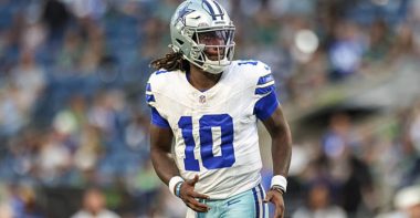 QB Joe Milton III, Dallas Cowboys. Foto: Getty Images.