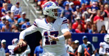 QB Josh Allen, Buffalo Bills. Foto: Getty Images.
