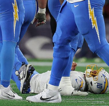 QB Justin Herbert, Los Angeles Chargers. Foto: Getty Images