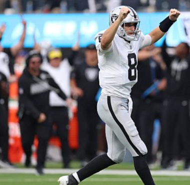 QB Kirk Cousins, Las Vegas Raiders. Foto: Getty Images.