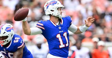 QB Kyle Allen, Buffalo Bills. Foto: Getty Images.