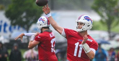 QB Kyle Allen, Buffalo Bills. Foto: Getty Images.