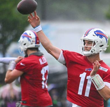QB Kyle Allen, Buffalo Bills. Foto: Getty Images.