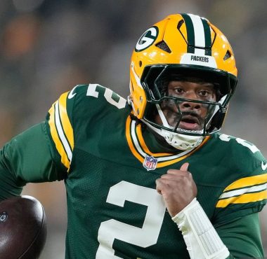 QB Malik Willis con los Green Bay Packers. Foto: Getty Images.