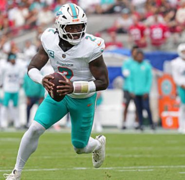 QB Malik Willis, Miami Dolphins. Foto: Getty Images.