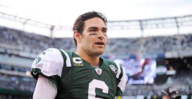 QB Mark Sanchez con los New York Jets en 2011. Foto: Getty Images.