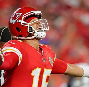QB Patrick Mahomes, Kansas City Chiefs. Foto: Getty Images.