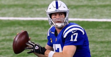 QB Philip Rivers con los Indianapolis Colts en 2020. Foto Getty Images.