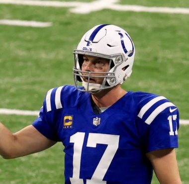 QB Philip Rivers con los Indianapolis Colts en 2020. Foto Getty Images.