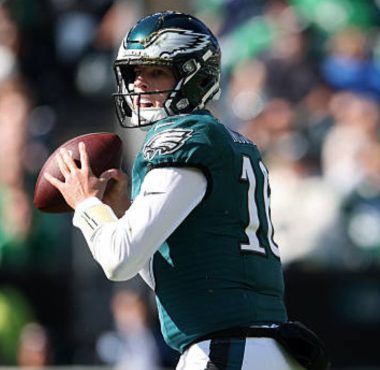 QB Tanner McKee, Philadelphia Eagles. Foto: Getty Images.