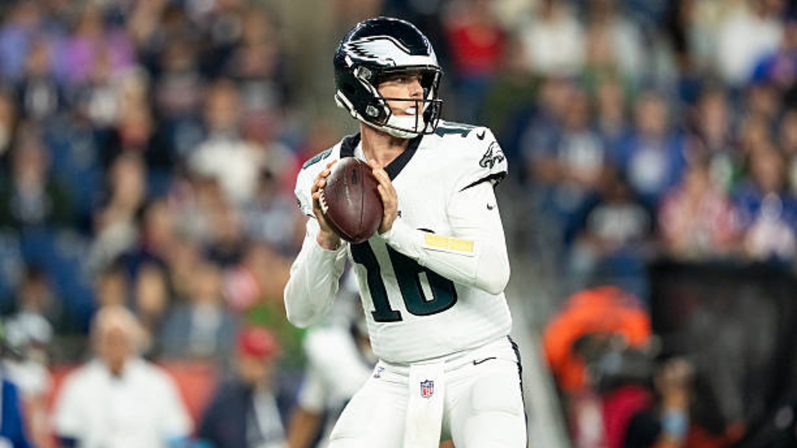 QB Tanner McKee, Philadelphia Eagles. Foto: Getty Images.