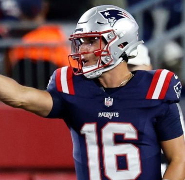 QB Tommy DeVito, New England Patriots. Foto: Getty Images.